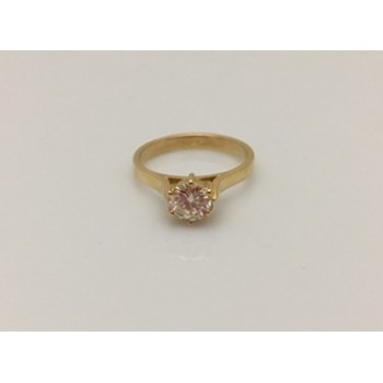 18ct 6 Claw Set Diamond Solitaire Ring